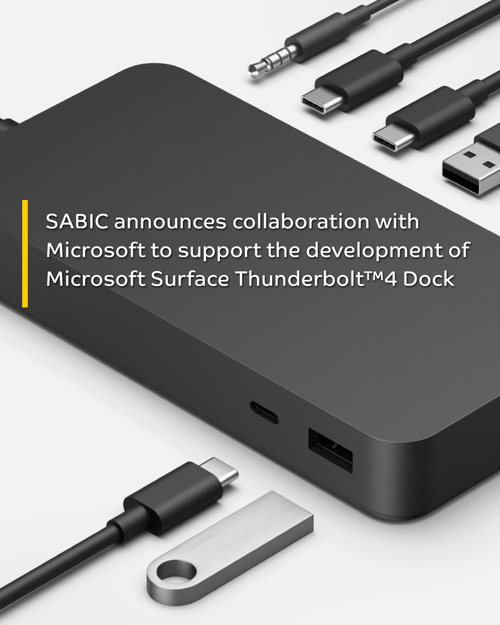 กรณี บริษัท ล่าสุดเกี่ยวกับ การร่วมมือกับบริษัท Microsoft เพื่อสนับสนุนการพัฒนา Microsoft Surface ThunderboltTM4 Dock