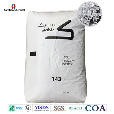 คุณภาพ  UV Stabilized S-Plastic  143 Polycarbonate Plastic Resin HB 10.5 MFR โรงงาน