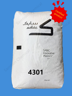 S-Plastic Lexan 4301 สารสกัด Poly (Ester) Carbonate ทนต่อความร้อนสูง สําหรับการพิมพ์ฉีด