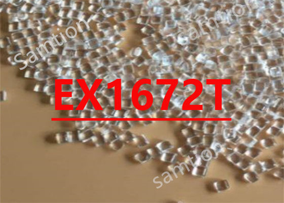 S-Plastic  EX1672T เป็นพอลิการ์บเนตที่มีสภาพยืดหยุ่นจากยาง UV ที่มีความแน่นสูงถึงปานกลาง