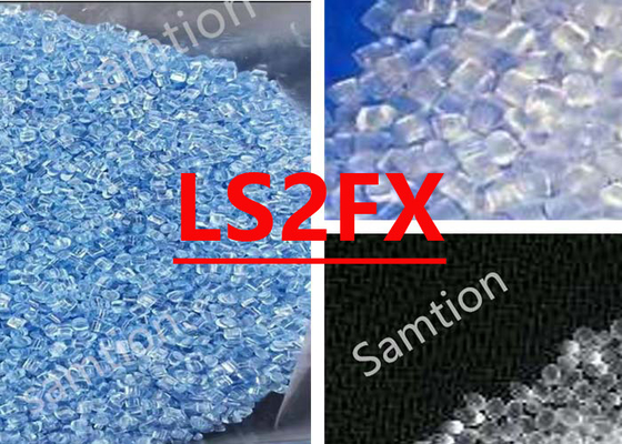 S-Plastic Lexan LS2FX PC ที่มีความมั่นคงจากแสง UV ผลลัพธ์ทางสายตาที่ส่องแสงด้านขอบในแอปพลิเคชั่นเลนส์รถยนต์ viscosity กลาง (11.0 MFR)