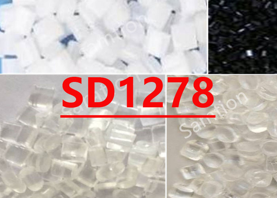 S-Plastic Lexan SD1278 โพลิการ์บอเนต (PC) ซิลอคซาน โคโพลิเมอร์ เรซิน เป็นเกรดการผลักดันที่โปร่งใสสําหรับการติดต่อกับอาหาร