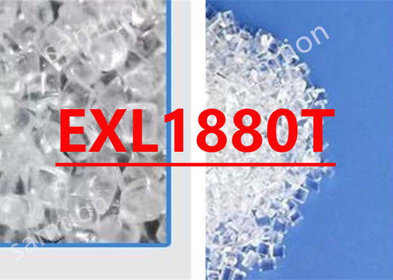 S-Plastic Lexan EXL1880T โพลิการ์บอเนต (PC) ซิลอคซาน โคโพลิเมอร์ เรซินเป็น UV สตบิลิฟ, การปัดฉีดโปร่งใส