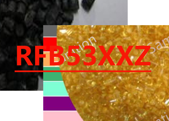 ธ อร์ S-Plastic Thermocomp RFB53XXZ เป็นสารประกอบที่มาจากธ อร์ไนลอน 66 ที่มีไฟเบอร์กระจก, กระจกบด