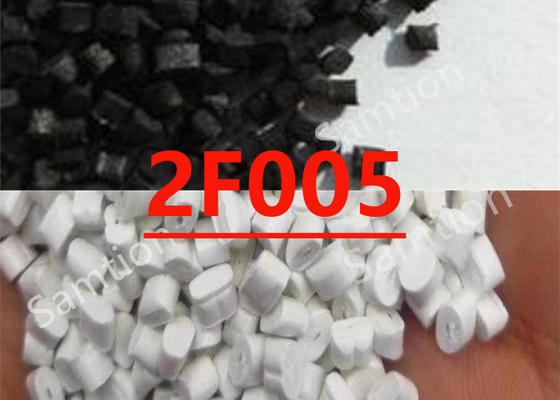 S-Plastic Thermocomp 2F005 เป็นส่วนผสมฟลูโพลีเมอร์ที่ใช้ ETFE ที่มีเส้นใยแก้ว