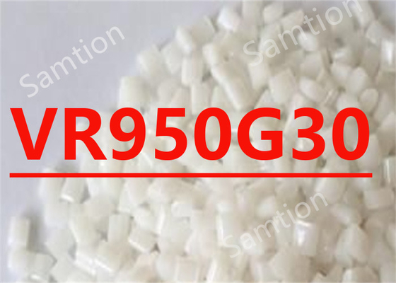 S-Plastic Valox VR950G30 เป็นวัสดุที่มีคุณภาพอุตสาหกรรม โดยใช้สารเติมที่เสริมความแข็งแกร่ง 30% ป้องกันไฟ PBT + PET + PC
