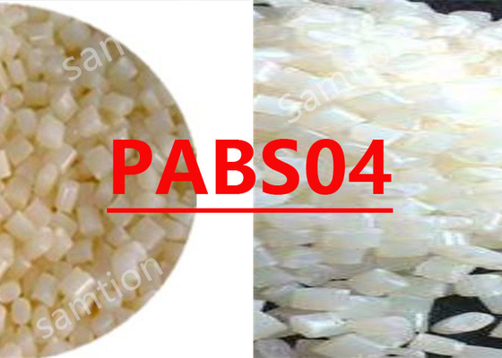 S-Plastic Cycolac PABS04 resin เป็นสับแบบ ABS resin สําหรับการผสมผสาน มันต้องการการจัดการพิเศษเพื่อหลีกเลี่ยงอันตรายต่อความปลอดภัย