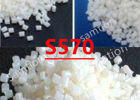 S-Plastic Cycolac S570 resin เป็นการพัฒนาใหม่ใน Low Gloss ABS วัสดุนี้มีระดับความสว่างต่ํากว่าบนเรียบและเมล็ด