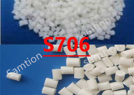 S-Plastic Cycolac S706 ธ อร์มีการไหลผ่านที่ดี กระแทกที่ดีมาก ทนความร้อนปานกลาง ความแข็งแรงที่ดี