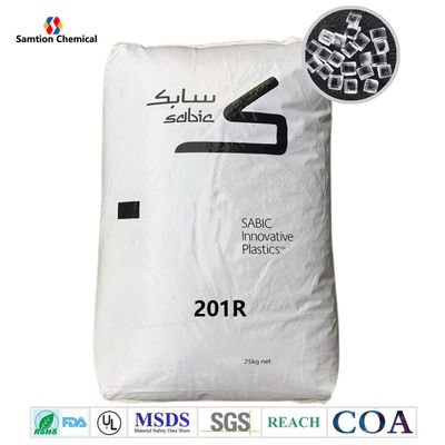 201R 7.0 MFR S-Plastic Polycarbonate Resin สําหรับส่วนที่หนากว่า โดยไม่มีสระ