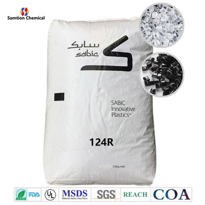 FDA ประสิทธิภาพ S-Plastic  Resin Polycarbonate Pellets 124R UL เรต HB 17.5 MFR