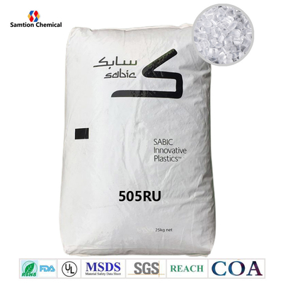 WEEE RoHS โพลิคาร์บอเนต พลาสติก เรซิน S-Plastic Lexan 505RU GR FR ระบบ UV Stabilization
