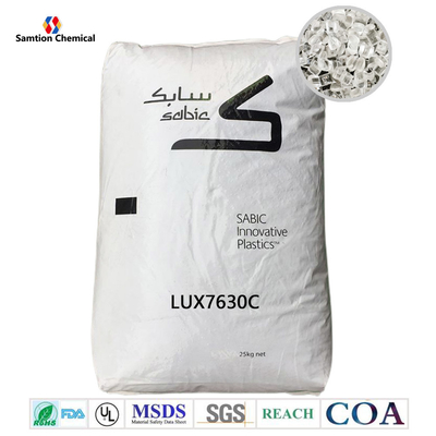 LEXAN LUX7630C เรซินโพลีคาร์บอเนต (PC) เป็นเรซินที่ไม่เติมเหมาะสำหรับการฉีดขึ้นรูปและการอัดขึ้นรูป