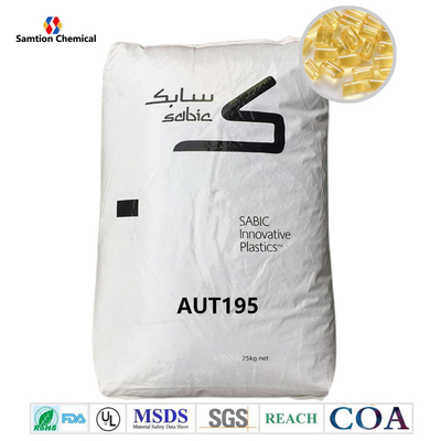 ไฟฟ้าไฟฟ้าอัตราการไหลสูง S-Plastic Ultem Pellets Polyimide Resin AUT195 สําหรับไฟฟ้ารถยนต์