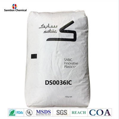 S-Plastic Faradex DS0036IC สารประกอบที่ผลิตจากโพลีคาร์บอเนตเรซิน ประกอบด้วย Stainless Steel Fiber สารหน่วงการติดไฟ เพิ่ม
